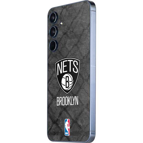 NBA Brooklyn Nets Dark Rust Galaxy A36 5G Skin